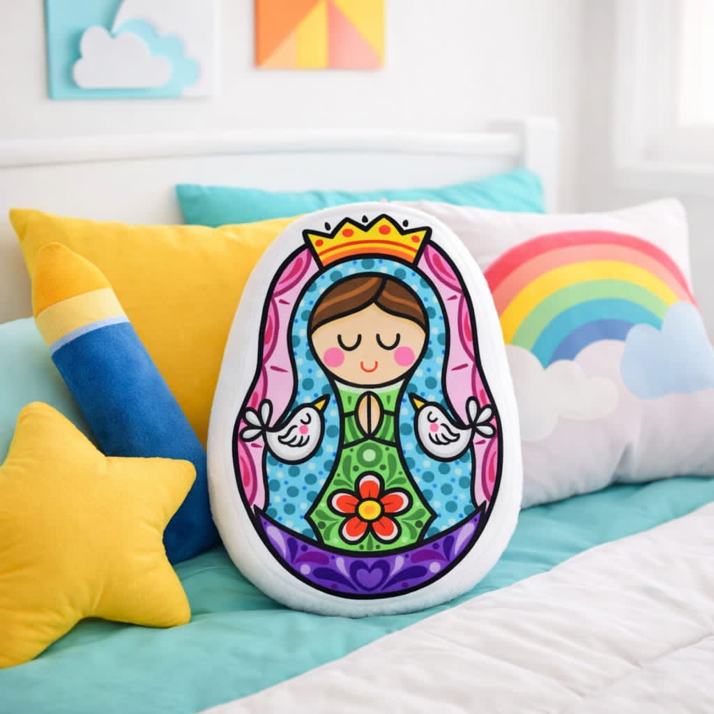 Celestial cojincito de la virgen