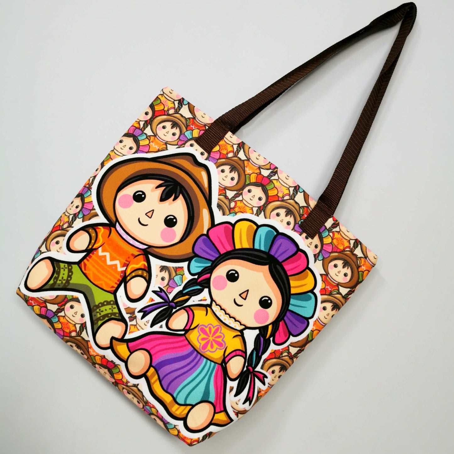 Bolsa pareja de muñecos Méxicanos