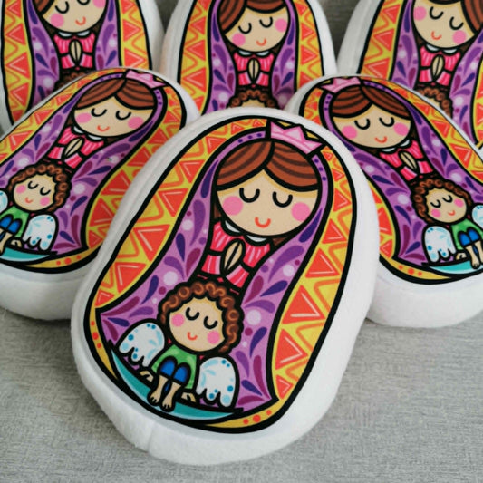 Cojincito de la virgen con Angelito