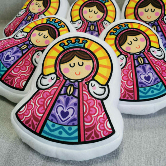 Pequeño Cojin de la virgencita Plis
