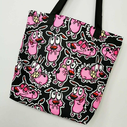 Bolsa Retro Coraje el perro cobarde.