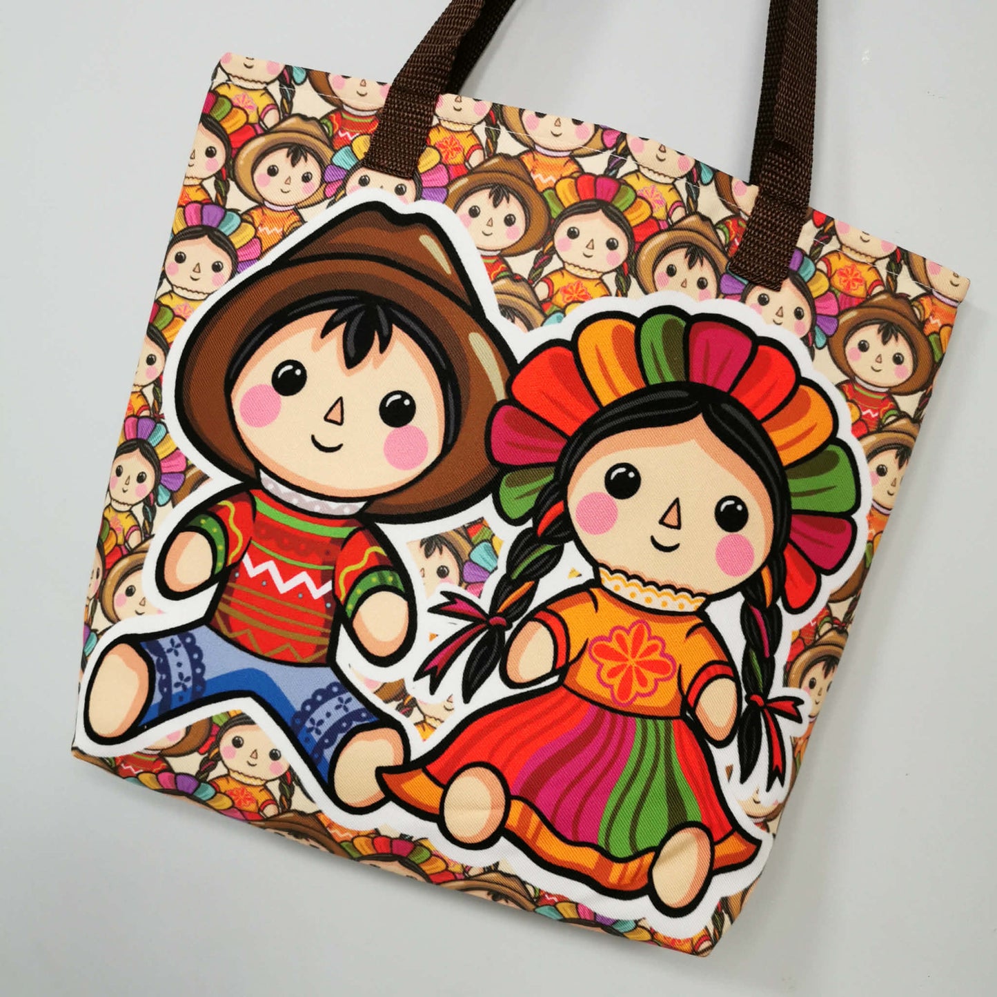 Bolsa pareja de muñecos Méxicanos