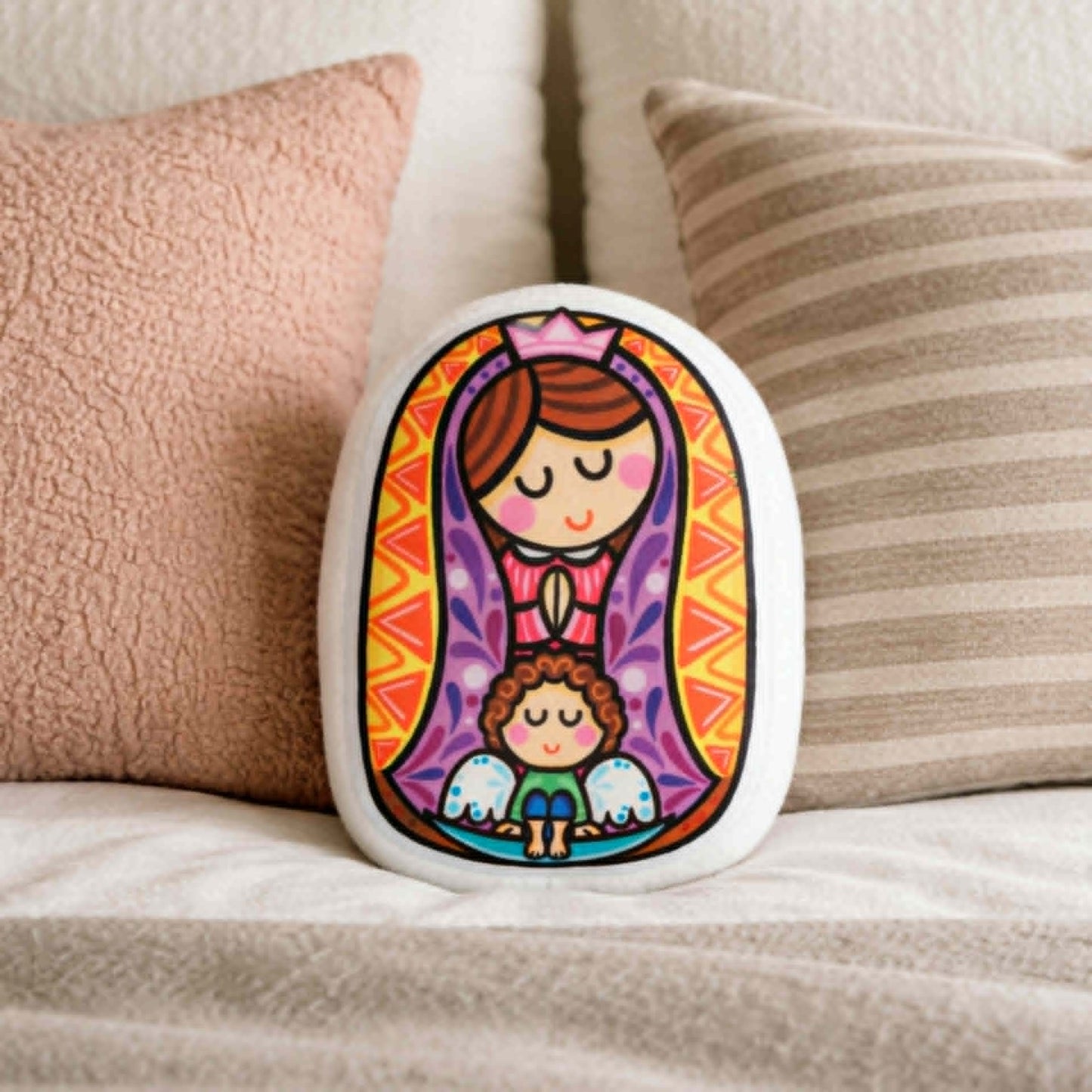 Cojincito de la virgen con Angelito