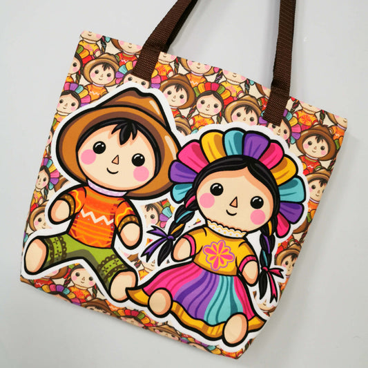 Bolsa pareja de muñecos Méxicanos