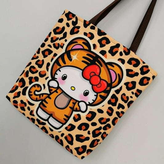 Bag Hello Kitty Animal Print Leopardo