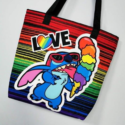 Bolsa Stitch Pride Love