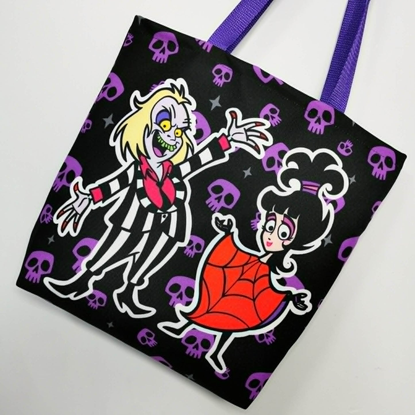 Beetlejuice Tote Bag Retro.