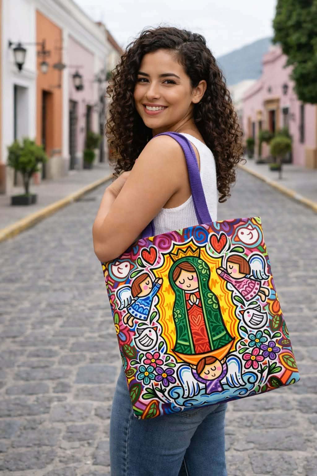 Bolsita Virgencita clasica